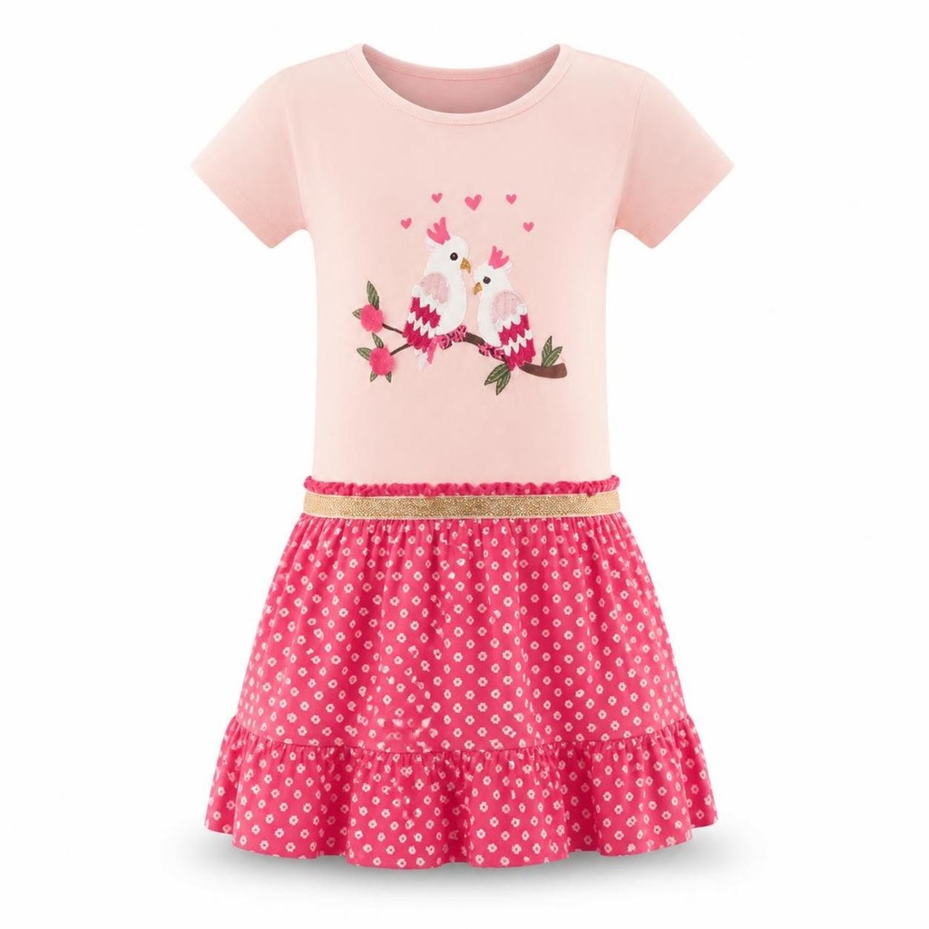 Happy Girls Kleid power pink 13261