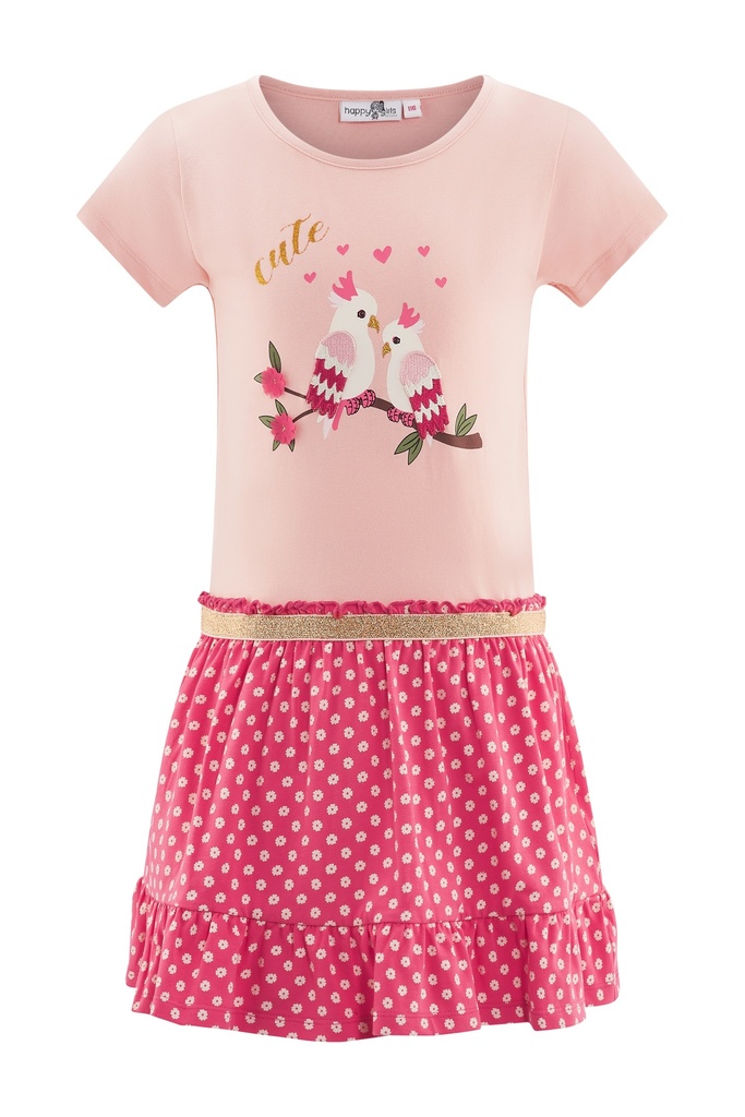 Happy Girls Kleid power pink 13261