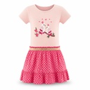 Happy Girls Kleid power pink 13261