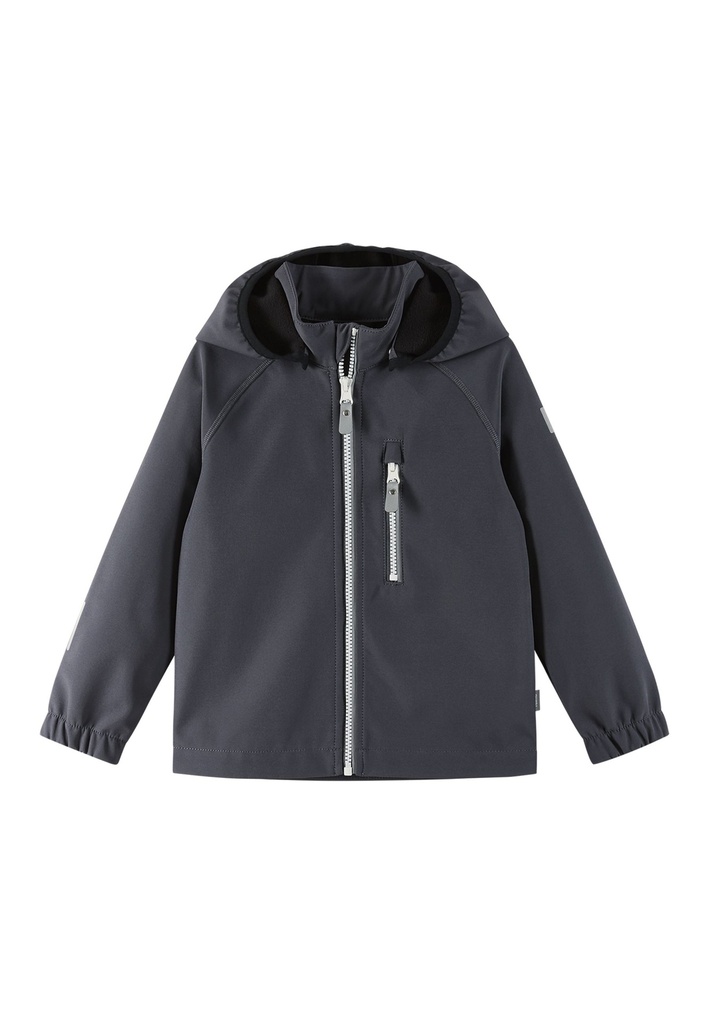 [19426-2] Reima Softshell Jacke Vantti soft black 14252 (86)