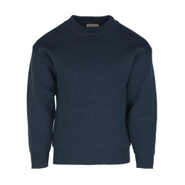 Voksi Wool Sweat Jacquard poppy blue 12222