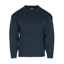 Voksi Wool Sweat Jacquard poppy blue 12222