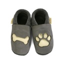 Bao Baby Babyschuhe Softsohle Paw grey