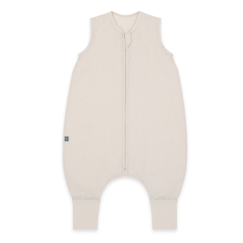 Leinen Schlafsack Fuss TOG 0,5 essential beige