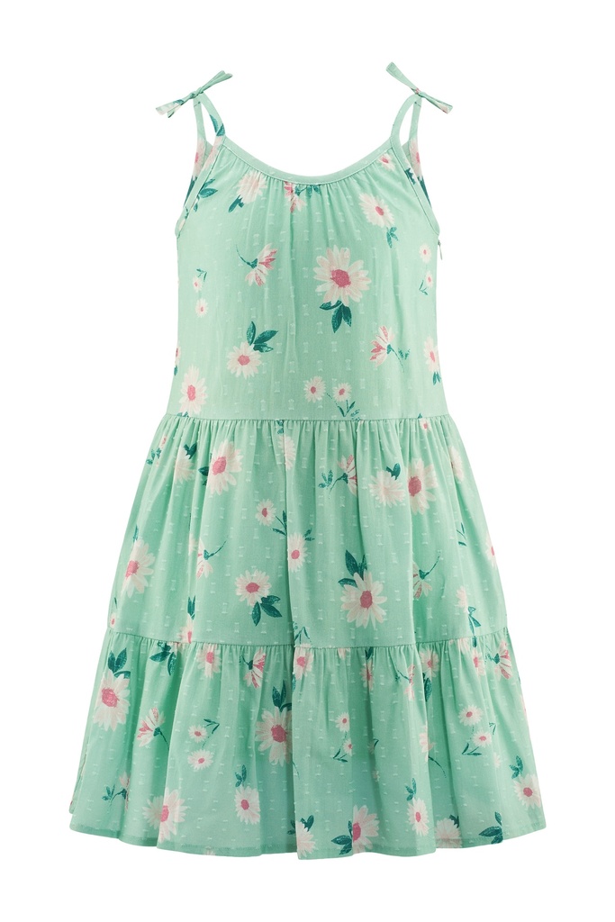 [19569-1] Happy Girls Kleid pastell grün 13261 (128)