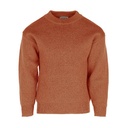 Voksi Wool Sweat Jacquard sandstone peach 12222