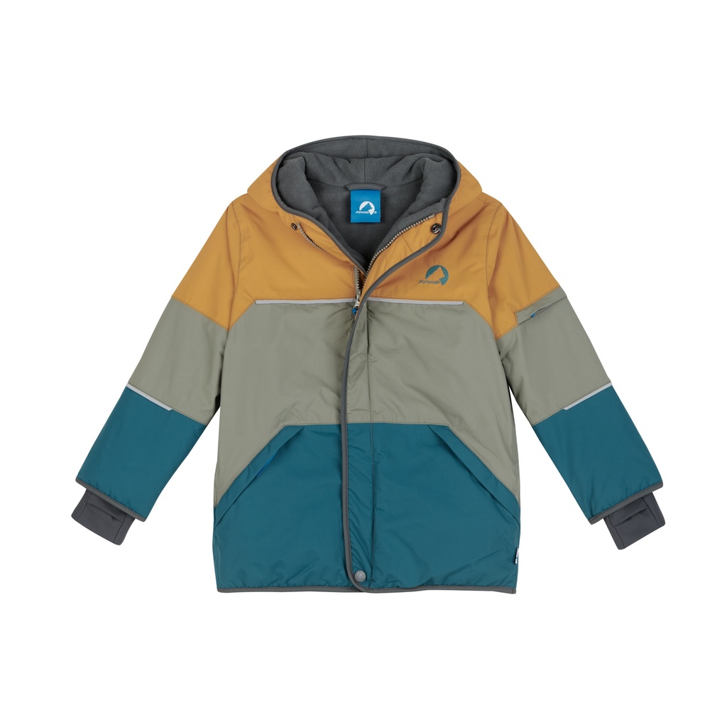 [19440-2] Finkid Taika Snow sunflower dark sage 10252 (100-110)