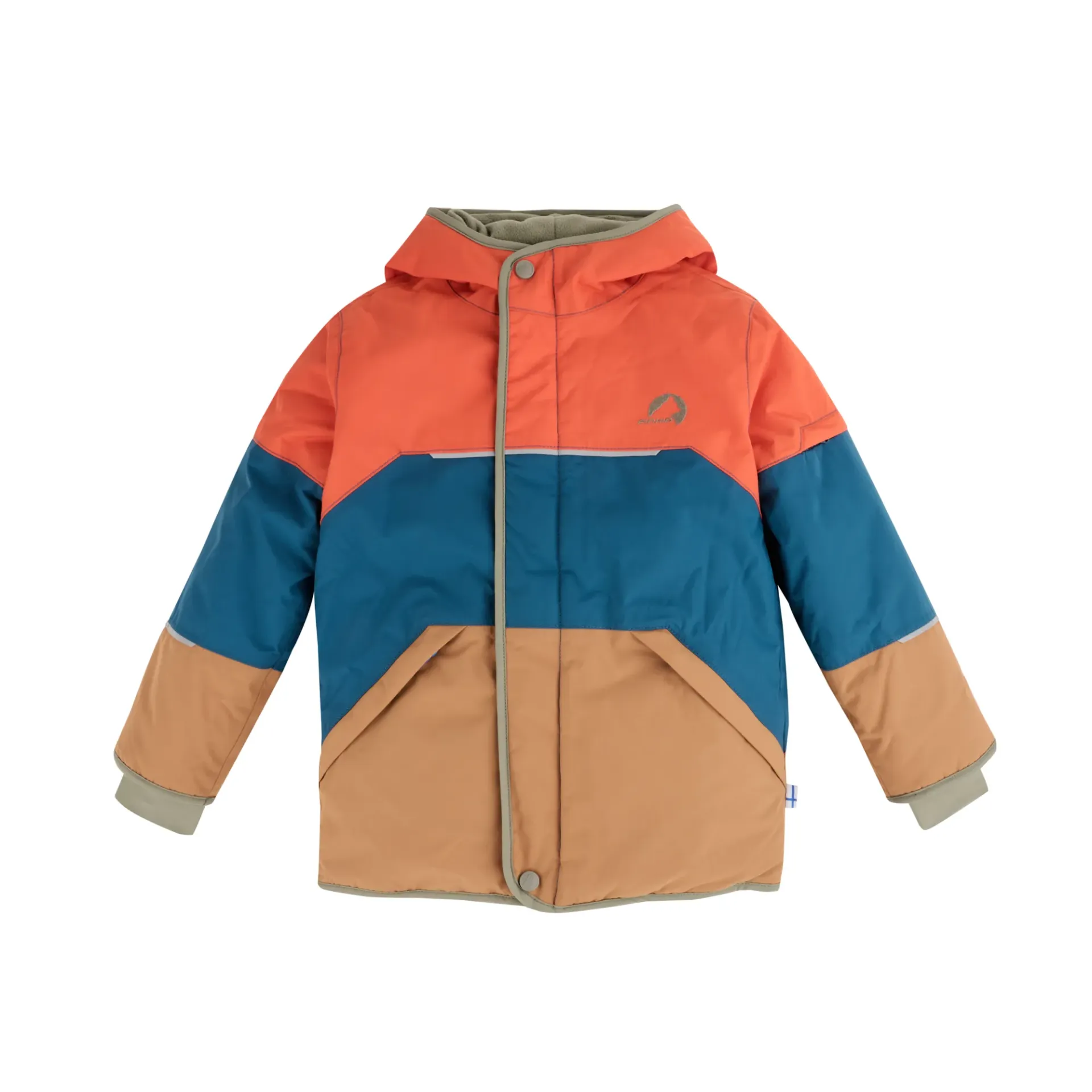 Finkid Taika Snow orangeade vetiver 10262 (100-110)