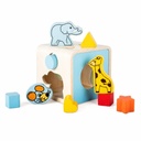 Spielmaus Holz SMH Steckbox Wildtiere, 9 Teile