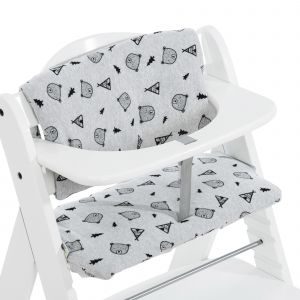 Hauck Alpha Highchair Pad Deluxe - Nordic Grey
