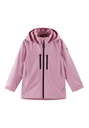 Reima Softshell Jacke Saarela grey pink 14252