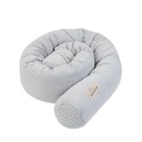 Zöllner Bettschlange light grey Waffelpiqué