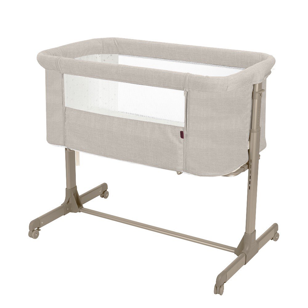 [19603] Carrello Beistellbett Luna silk beige