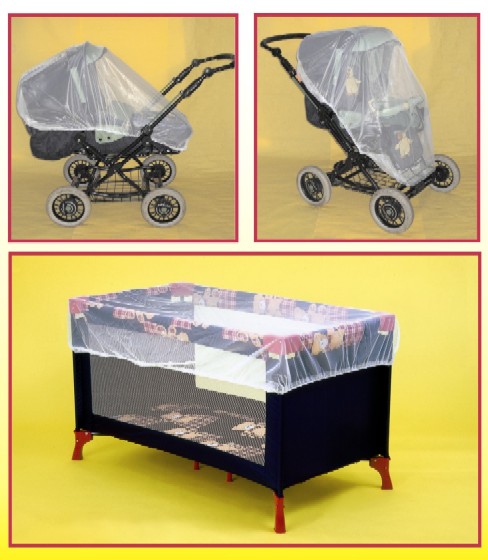 Sunnybaby Mückennetz Reisebett o. Kinderwagen schwarz