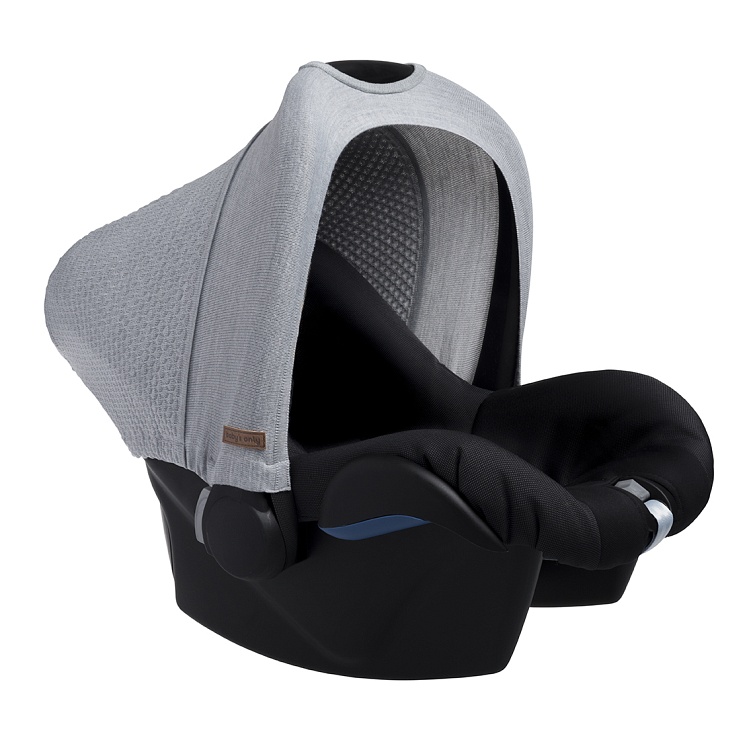 baby's only Verdeck für Babyschale Cloud grey