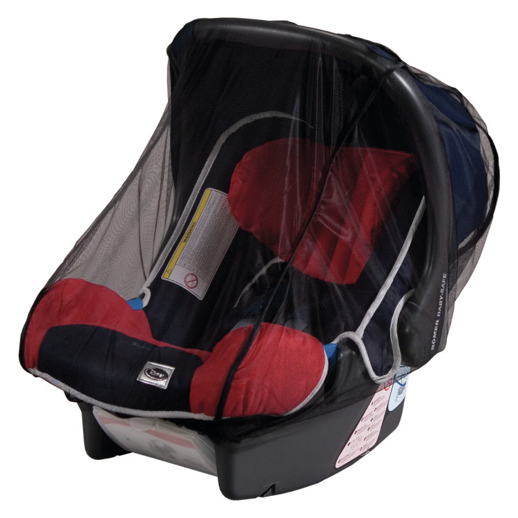 [12838] Sunnybaby Mückennetz für Babyschalen 0/0+ schwarz