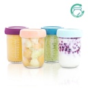 Babymoov 4er Set Glas Babybols 240 ml