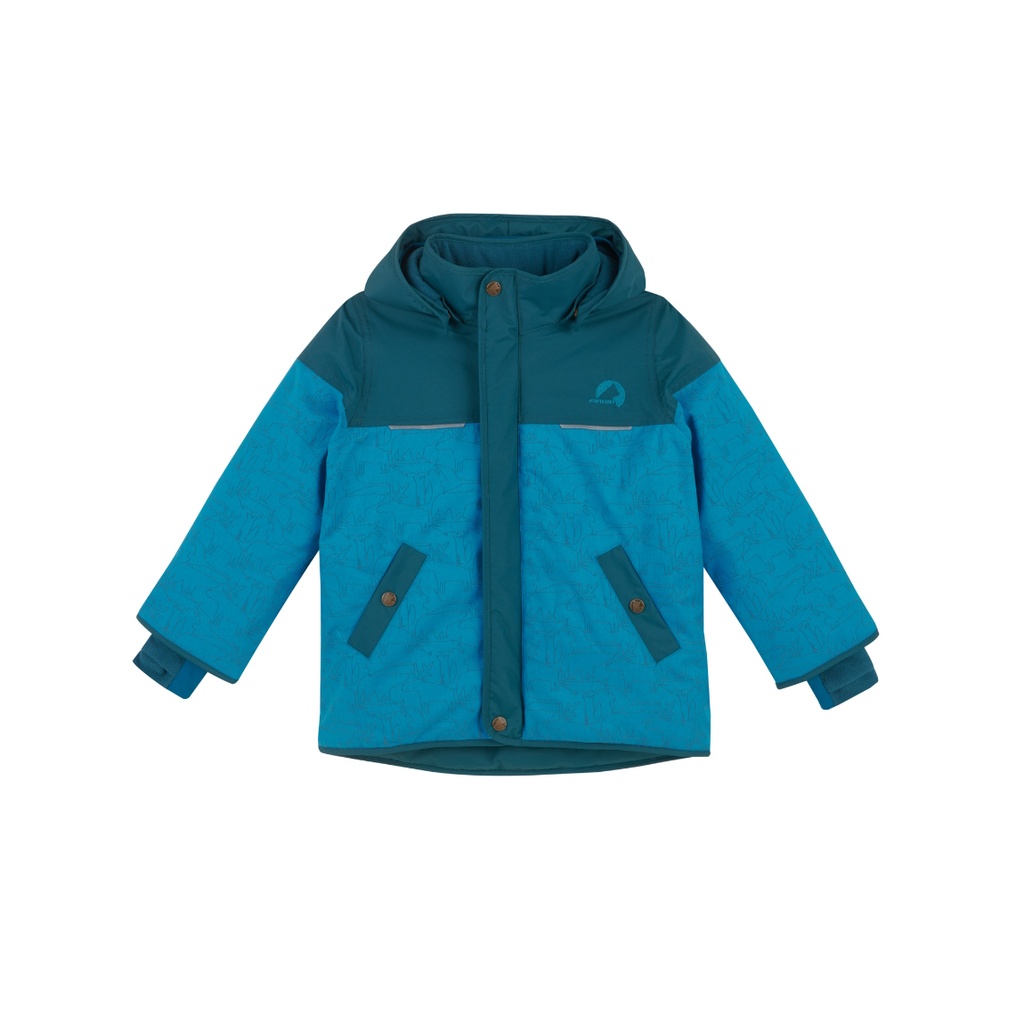 [19278-2] Finkid Koira Ice mosaic deep teal 10242 (100-110)