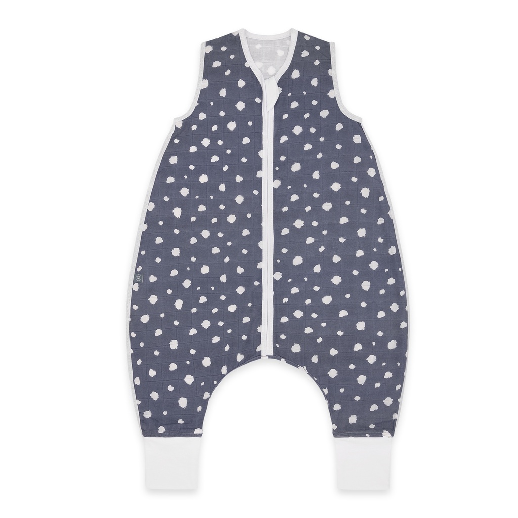 [19407-1] Musselin Schlafsack Fuss TOG 0,5 Punkte blau (70)